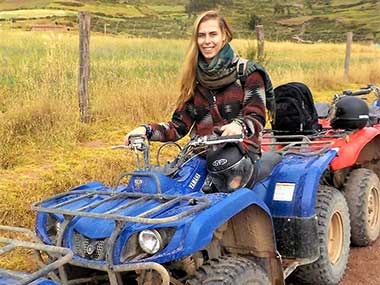 Quad biking Sacred Valley